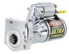 Powermaster 19409 Ultra Torque Starter, GM LS 168 Tooth Flywheel, Mini, Chrome, 250 ft/lb torque, 18.0:1 max compression ratio, 4.4:1 gear reduction