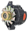 Powermaster 57803 Alternator, GM CS130 Style, 140 Amp, Black, Six Groove Pulley, fits 1986-1995 with 6.61 inch bracket, sold individually