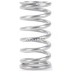 QA1 7-350 Coil Spring, Standard Travel, 7-inch length, 350 lbs./in. rate, 2.50 in. ID, silver powder coated, sold individually