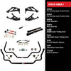 QA1 HK33-GMA1 Handling Level 3 Suspension Kit, fits GM 1964-1967 A-Body, Pro-Touring Control Arms, Sway Bars, sold as a kit