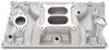 Edelbrock 7116 SBC Performer RPM Vortec Intake Manifold for 262-400 V8 engines, 1500-6500 RPM, Natural Finish, Square-Bore Carb Only
