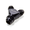 Fragola 900610-BL Black Y Fitting, -10 AN Male to -10 AN Male to -10 AN Male, flare to flare, aluminum, black anodized, sold individually