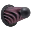 K&N E-0998 Air Filter Element, Conical, 7.625” tall, 3" Top OD, 6.5" Base OD, 1998-2000 Ford Contour SVT 2.5L V6s, washable and reusable, sold individually