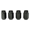 McGard 64030 Black Cone Seat Style Lug Nut Set (1/2-20 Thread Size) – Set of 4 Lug Nuts