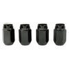 McGard 64031 Black Cone Seat Style Lug Nut Set (M12 x 1.5 Thread Size) – Set of 4 Lug Nuts