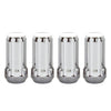McGard 65310 Chrome Cone Seat SplineDrive Lug Nut Set (M14 x 1.5 Thread Size) – Set of 4; Requires 65301 (1 Hex) or 65302 (22MM Hex) Installation Tool.