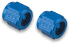 Earl’s 581804ERL AN Tube Nut, -4 AN, for 1/4-inch tube, use with Earl’s 581904ERL Tube Sleeve, aluminum, blue anodized, sold as a pair