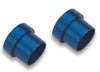 Earl’s 581906ERL AN Tube Sleeve, -6 AN, for 3/8-inch tube, use with Earl’s 581806ERL Tube Nut, aluminum, blue anodized, sold as a pair