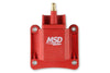 MSD 8226 Blaster OEM Replacement Coil for 1982-2006 GM applications with dual connector coil, 44,000 Volts max output, Red, sold individually