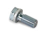 Earl’s 977515ERL Banjo Bolt, M10 x 1.25 thread, for 0.425 banjo height, Steel, Brake Adapter, straight, nickel plated, male threads, sold individually