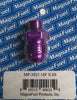 MagnaFuel MP-3025 AN Adapter, -10 AN Flare Male to -6 AN Male Straight Cut O-Ring Adapter, aluminum, Purple anodized, sold individually