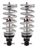 QA1 GS401-10350B Front Single Adjustable Pro Coil System, coilover shocks fit GM 1968-1972 A-Body, 350 lb. spring rate, sold as a pair