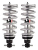 QA1 GS501-10400C Front Single Adjustable Pro Coil System, coilover shocks fit GM 1970-1981 F-Body, 400 lb. spring rate, sold in pairs