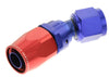 Redhorse Performance 1030-04-1 -4 Swivel Seal Hose End, -4 AN Hose to Female -4 AN, 30 degree, aluminum, reusable, red/blue anodized, sold individually