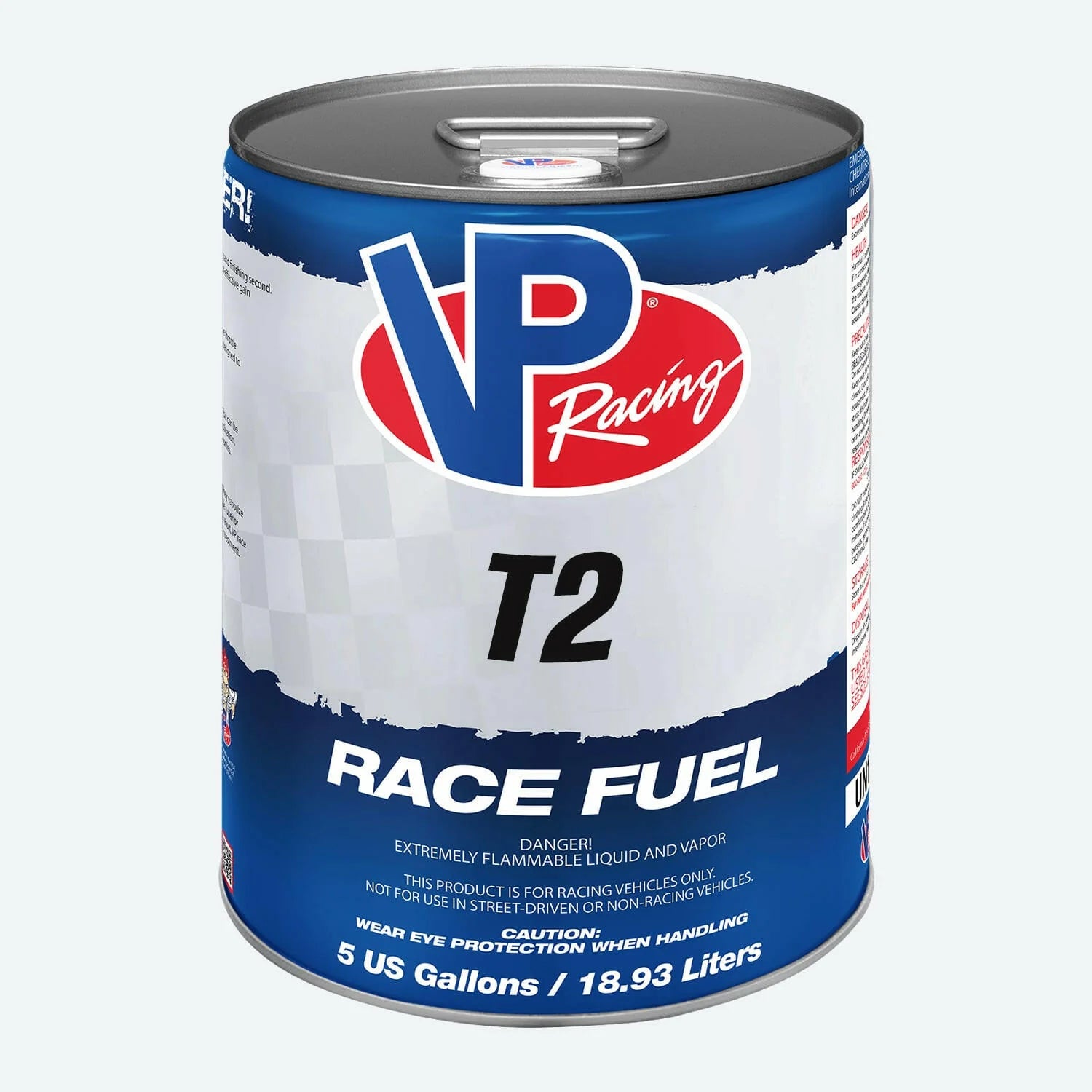 VP Racing Fuel Motorsport Kruik 5.5 Gal Rood Vierkant