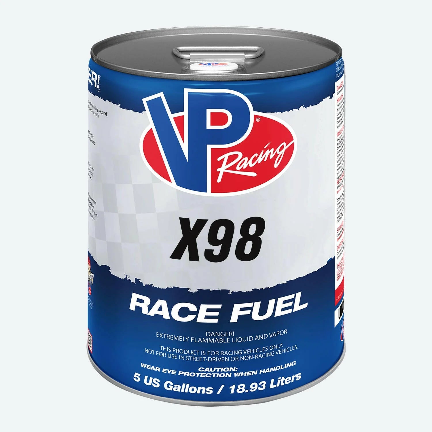 VP X98 Race Fuel, 5 Gallon Can · Winners Circle