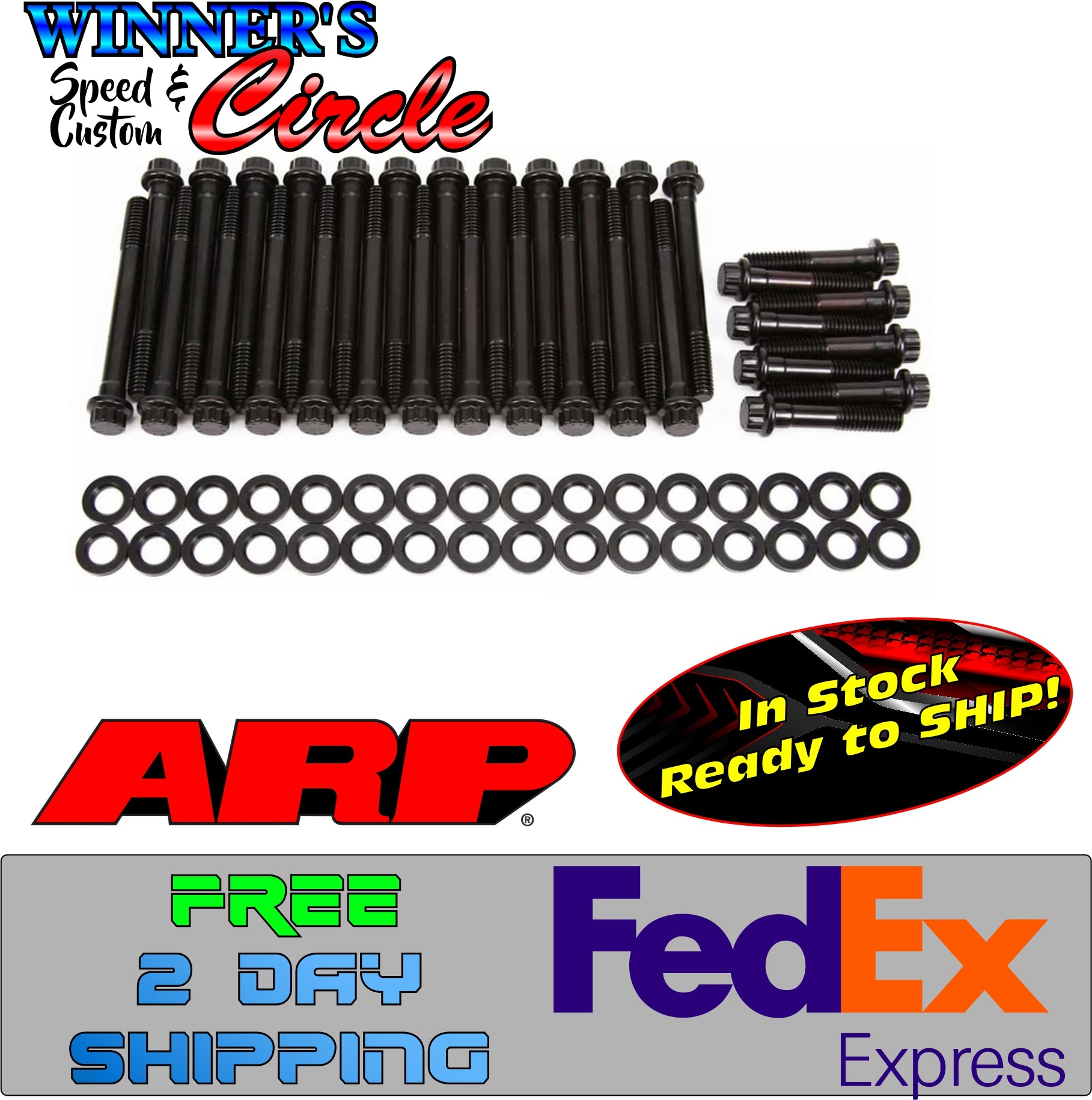 Sell BB Chevy Rocker Arm Stud Kit ARP 235-7203 In Birmingham, Alabama, United States, For US $76.03