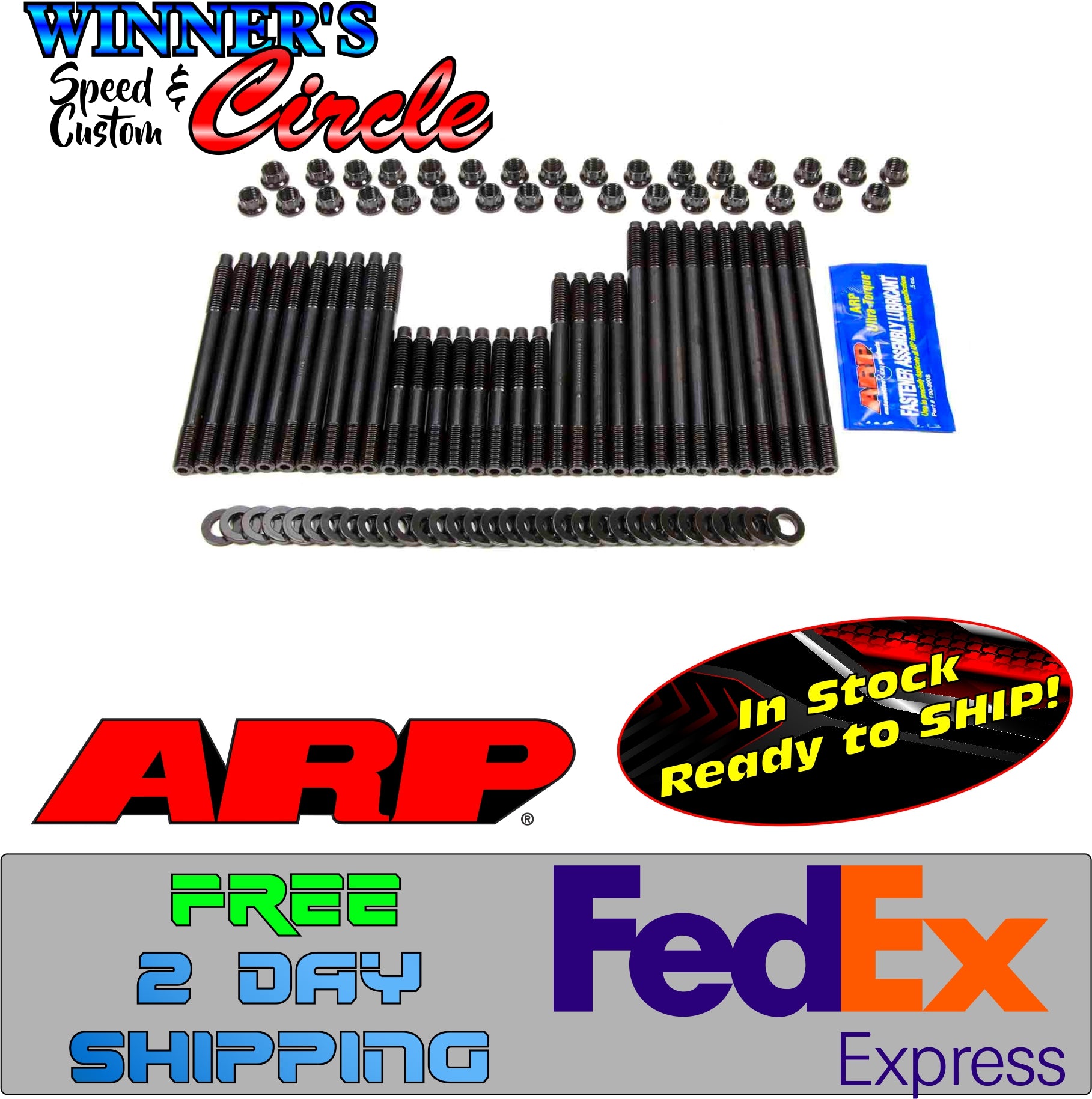 ARP 1354208 BBC Head Stud Kit 12pt. · Winners Circle