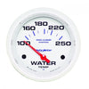 AutoMeter 200763 Marine White 2-5/8” Voltmeter gauge, Electrical, ranges 100-250° F, white face, analog, sold individually