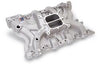 Edelbrock 2171 SBF Performer 400 Intake Manifold for 400 & 351M Ford V8 engines, Idle-5500 RPM, dual plane style, satin finish