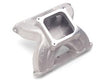 Edelbrock 2858 SBC Victor Glidden Spider 15-18 Degree Intake Manifold for 375 & up engines, 5000-8500 RPM, Natural Finish, Square-Bore Carb Only