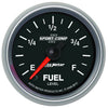 AutoMeter 3610 Sport-Comp II Fuel Level 2-1/16” 0-280 Ohm Air-Core Electrical gauge, precisely measures Fuel Level, includes mounting bracket