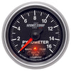 AutoMeter 3646 Sport-Comp II 2-1/16” Pyrometer gauge, Digital Stepper Motor, Electrical, 0-1600° F, black face, analog, sold individually