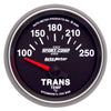 AutoMeter 3649 Sport-Comp II 2-1/16” Transmission Temperature gauge, Electrical, ranges 100-250° F, black face, LED lighting, analog, sold individually