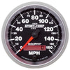 AutoMeter 3688 Sport-Comp II 3-3/8” Speedometer, 0-160 MPH, Electrical, LED lighting, lit LCD odometer, programmable, analog, sold individually