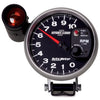 AutoMeter 3699 Sport-Comp II 5” Pedestal 10,000 RPM Tachometer, black face, high visibility LED shift light and programmable, includes mounting bracket