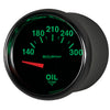 AutoMeter 3848 GS Series 2-1/16” Oil Temperature gauge, Electrical, ranges 140-300° F, black face, analog, sold individually