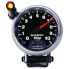 AutoMeter 3890 GS 3-3/4” Pedestal 10,000 RPM Tachometer, programmable shift light, green LED through-the-dial lighting, includes mounting bracket