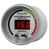 AutoMeter 4378 Ultra-Lite Digital Wideband 2-1/16” Air/Fuel Ratio gauge, Electrical, sender range 6:1-20:1 AFR, silver face, sold individually