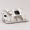 Edelbrock 5056 Pontiac Torker II Intake Manifold for 326-455 V8 engines from 1965-79, 2500-6500 RPM, Natural Finish, Square-Bore Carb