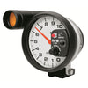 AutoMeter 5899 Phantom 5” Pedestal 10,000 RPM Tachometer, white face, programmable shift light, incandescent lighting, includes mounting bracket
