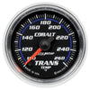 AutoMeter 6157 Cobalt 2-1/16” Transmission Temperature gauge, Digital Stepper Motor, ranges from 100-260° F, black face, LED, analog, sold individually