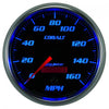 AutoMeter 6289 Cobalt 5” Speedometer, 0-160 MPH, Electrical, LED lighting, lit LCD odometer, programmable, analog, sold individually