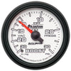 AutoMeter 7503 Phantom II 2-1/16” Boost/Vacuum Pressure gauge, Mechanical, ranges from 30 in. Hg/30 PSI, white face, LED lighting, analog, sold individually