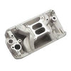 Edelbrock 7531 RPM Air-Gap AMC Intake Manifold for 304-360-401 V8 engines from 1970-91, 1500-6500 RPM, Natural Finish, Square Bore Carb