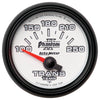 AutoMeter 7549 Phantom II 2-1/16” Transmission Temperature gauge, Electrical, ranges 100-250° F, white face, LED lighting, analog, sold individually