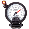 AutoMeter 7590 Phanton II 3-3/4” Pedestal 10,000 RPM Tachometer, programmable shift light, white LED through-the-dial lighting, includes mounting bracket
