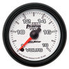 AutoMeter 7591 Phantom II 2-1/16” Voltmeter gauge, Digital Stepper Motor, Electrical, 8-18 V, white face, LED lighting, analog, sold individually
