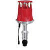 MSD 8566 Pro-Billet Distributor, for all Oldsmobile V8 engines, must be used with an MSD 6, 7 or 8-series ignition, Red Cap