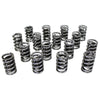 Howards Cams 98215 Electro Polished Performance Hydraulic Roller Valve Springs, up to 0.640” lift, 430 lbs./in. spring rate, w/damper spring, set of 16