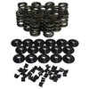 Howards Cams 98445-K12 Dual Valve Spring Kit, for hydraulic roller cams, up to 0.735” valve lift, chromoly steel retainers, and 10 degree locks