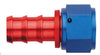 Aeroquip FCM1512 -6 Hose End, -6 Socketless Barb to -6 Female, straight, lightweight aluminum, push-on, red/blue anodized, sold individually