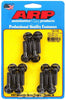 ARP 134-1102 SBC LS Series Header Bolt Kit, Black Oxide, 180,000 PSI, Hex Head, M8" thread, uses 10mm hex socket, Sold as a set of 12