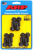 ARP 134-1201 LS SBC Header Bolt Kit, Black Oxide, 180,000 PSI, 12pt head, M8" thread, uses 10mm socket, Sold as a set of 12