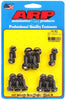 ARP 134-1802 SBC Oil Pan Bolt Kit, for 265-400 Small Block Chevy engines, High Performance Black Oxide hex bolts, includes washers