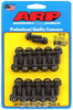 ARP 135-1801 BBC Oil Pan Bolt Kit, for 396-454 Big Block Chevy engines, High Performance Black Oxide, 12 Point bolts, includes washers
